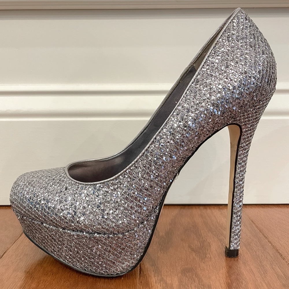 Glitter heels